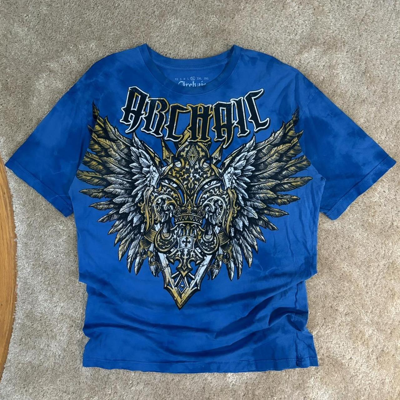 Vintage Y2K Archaic Thermal Long sleeve Shirt Affliction