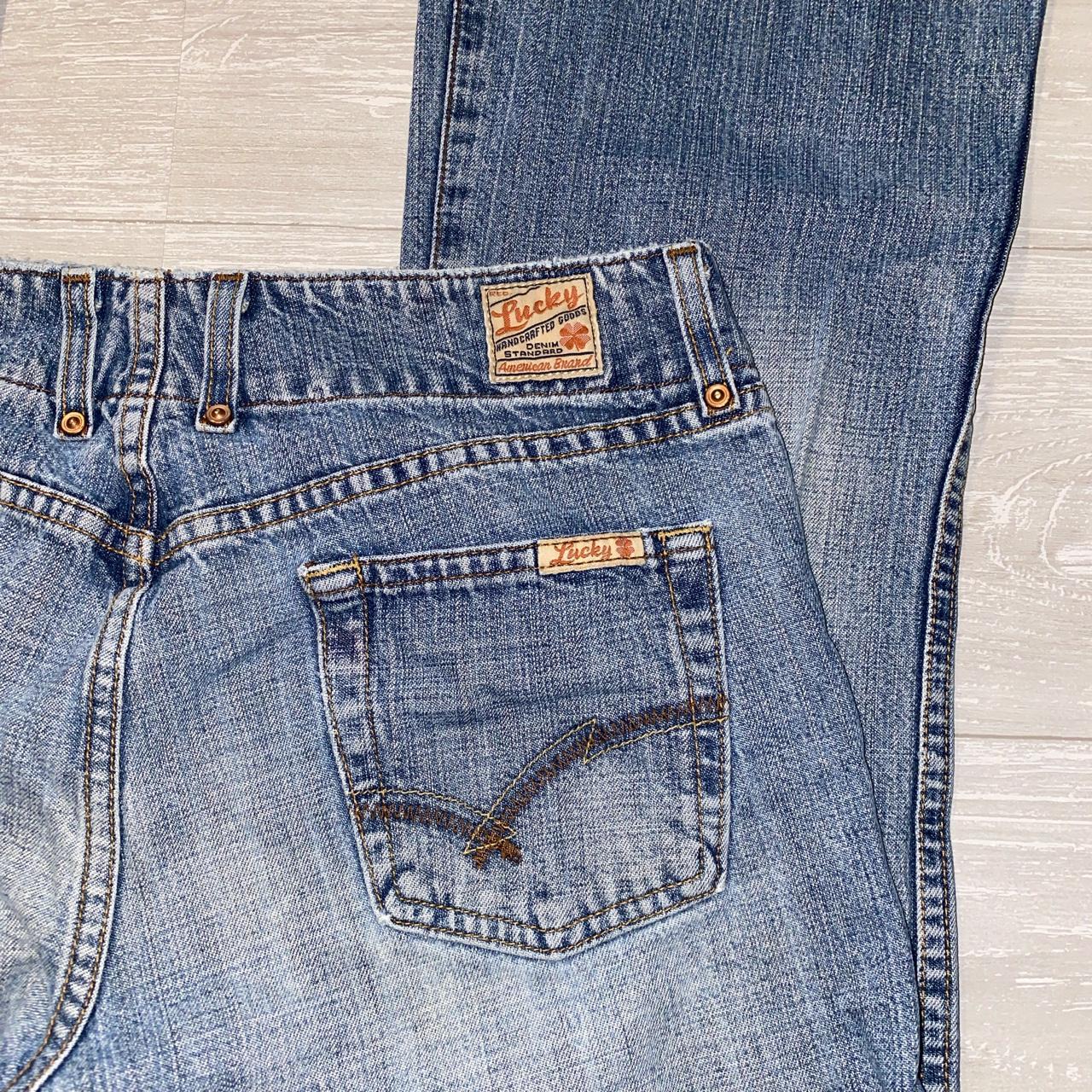 Lucky Brand Women's Blue Jeans | Depop