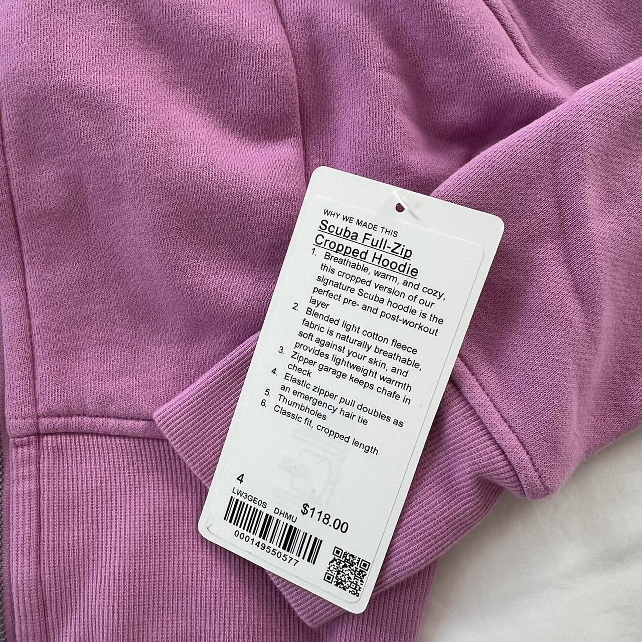lululemon scuba hoodie size 2 - fits xs/s •PRICE - Depop
