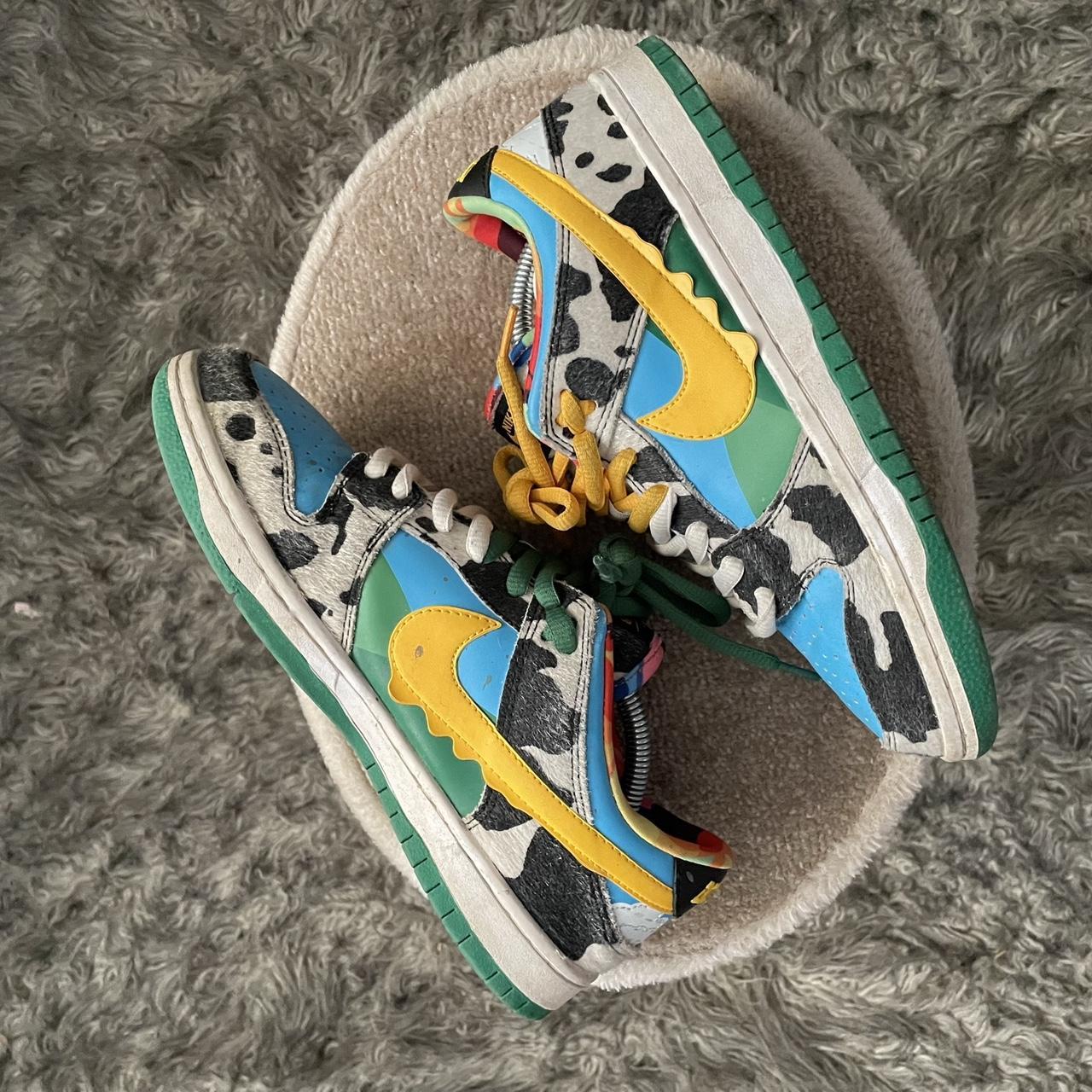 🐄 Chunky Dunky Nike SB🌈 used and skated on but still... - Depop