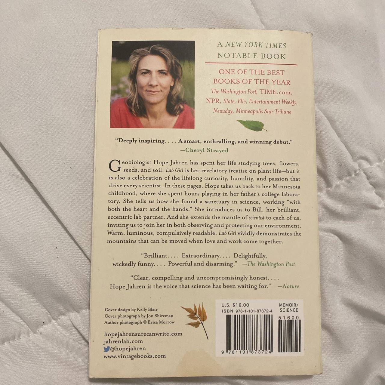 lab girl by hope jahren! very good condition Depop