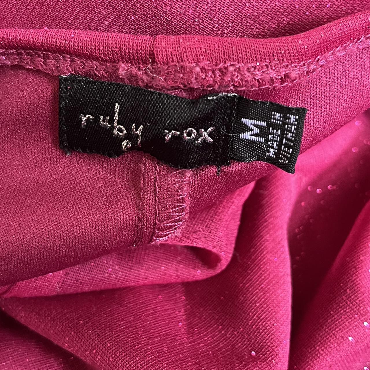 Ruby Rox Women's Pink Dress | Depop