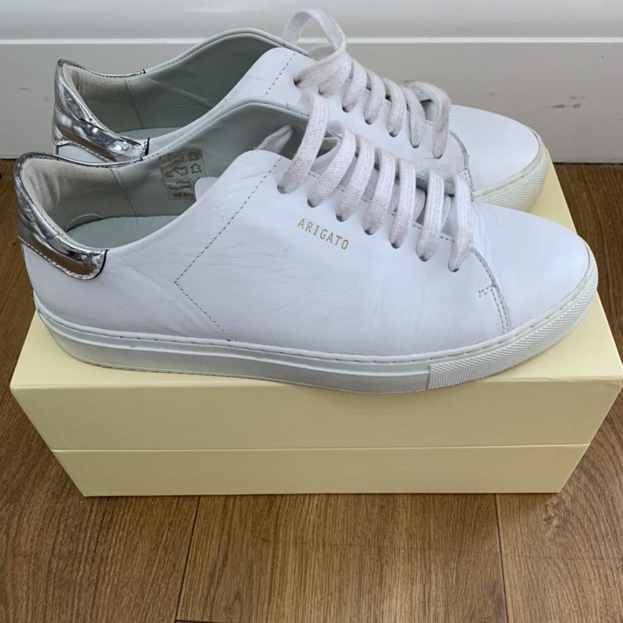 Axel Arigato clean 90 white mirror size uk6 Depop