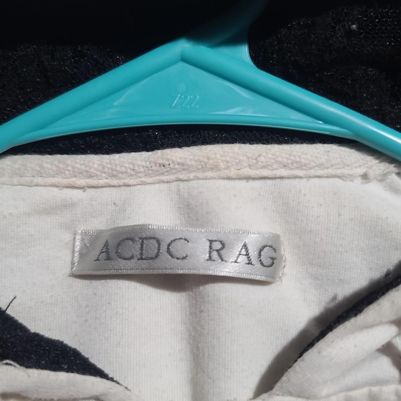 The CUTEST ACDC Rag panda short sleeved hoodie!... - Depop