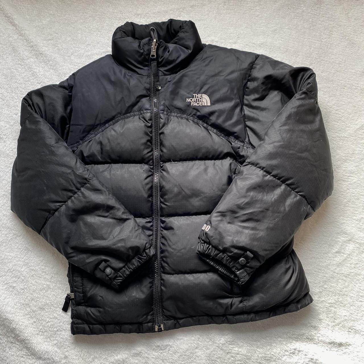 North face black puffer 600 Fits an xs, labelled a... - Depop