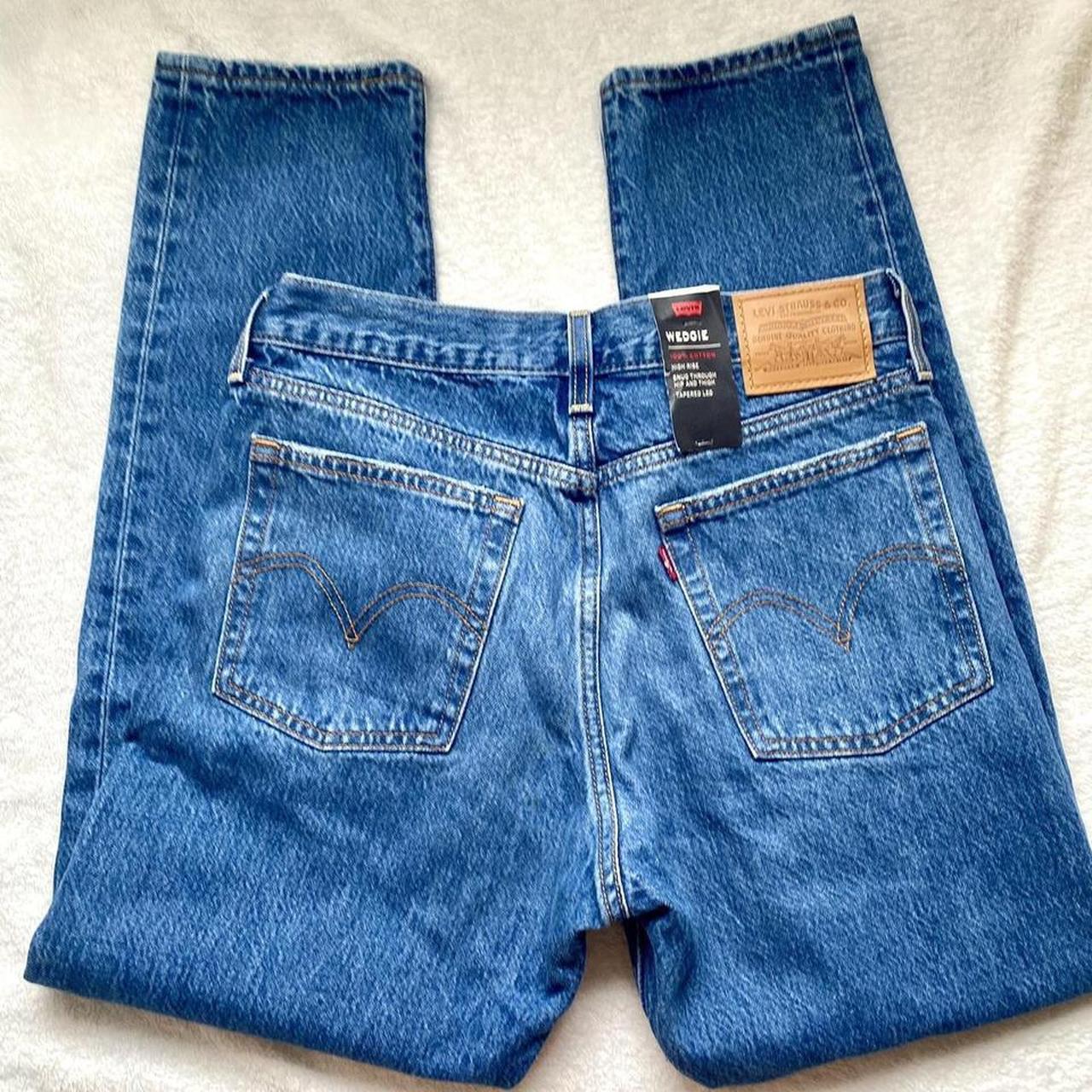 Size 27 Levi’s wedgie straight jeans Brand new with... - Depop