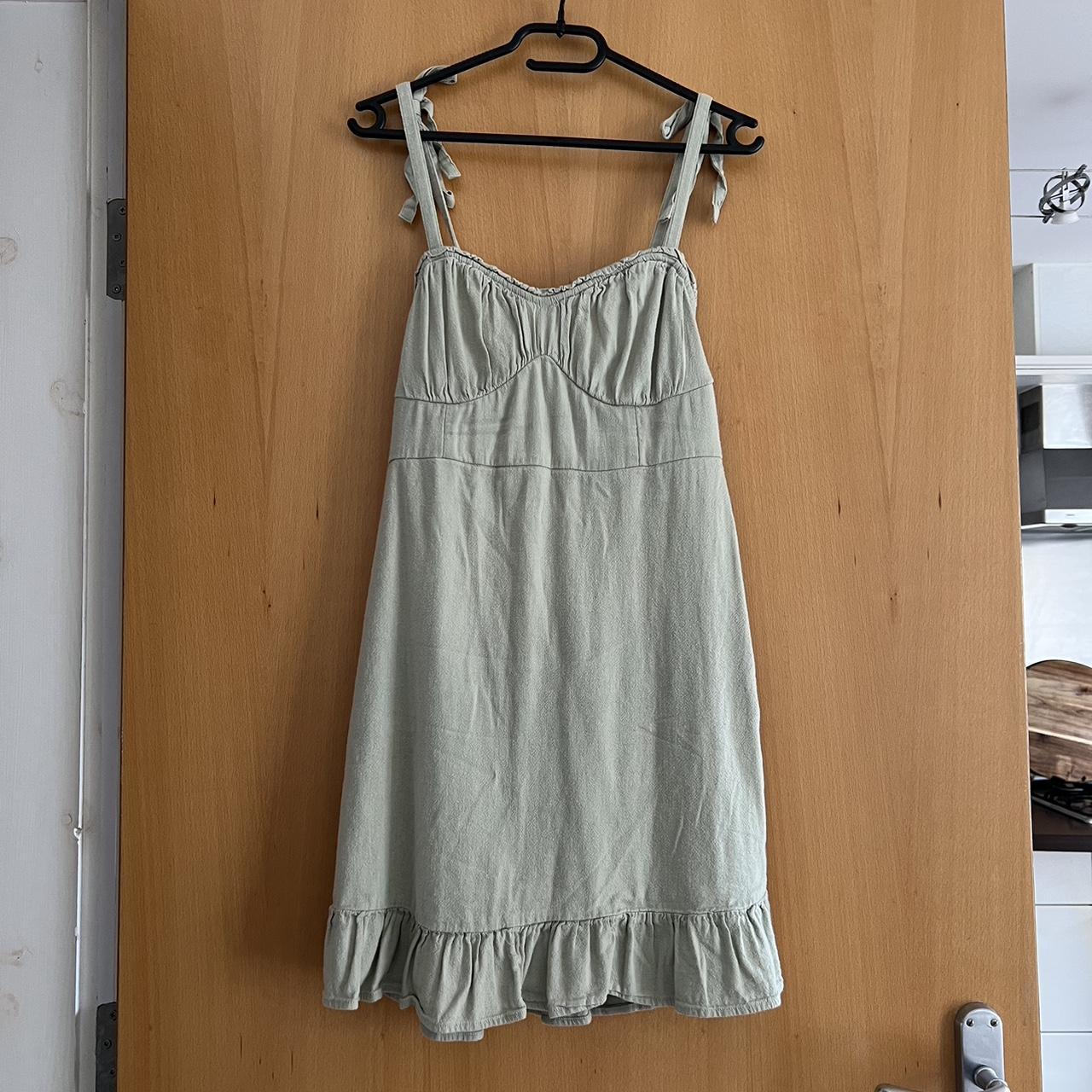 Hollister Co. Women's Green Dress Depop