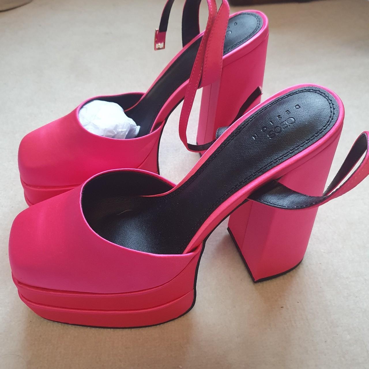 ASOS design pluto platform heels