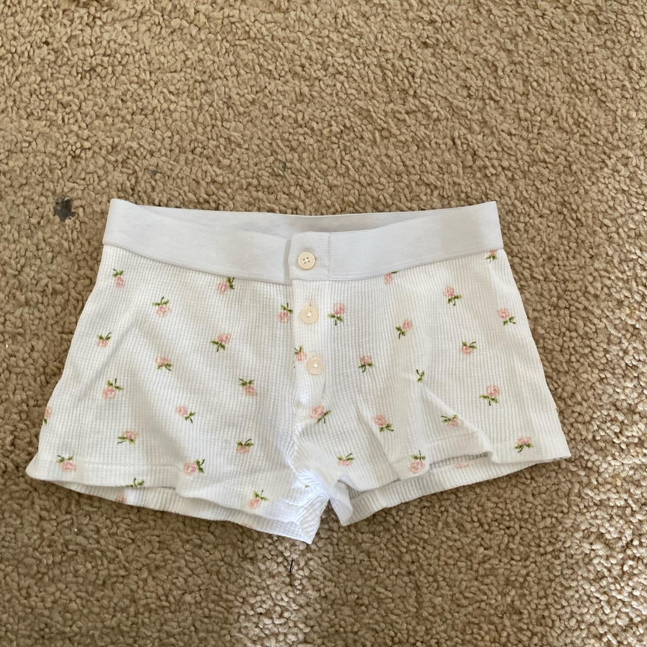 Brandy Melville Heart Boxers White - $25 New With Tags - From
