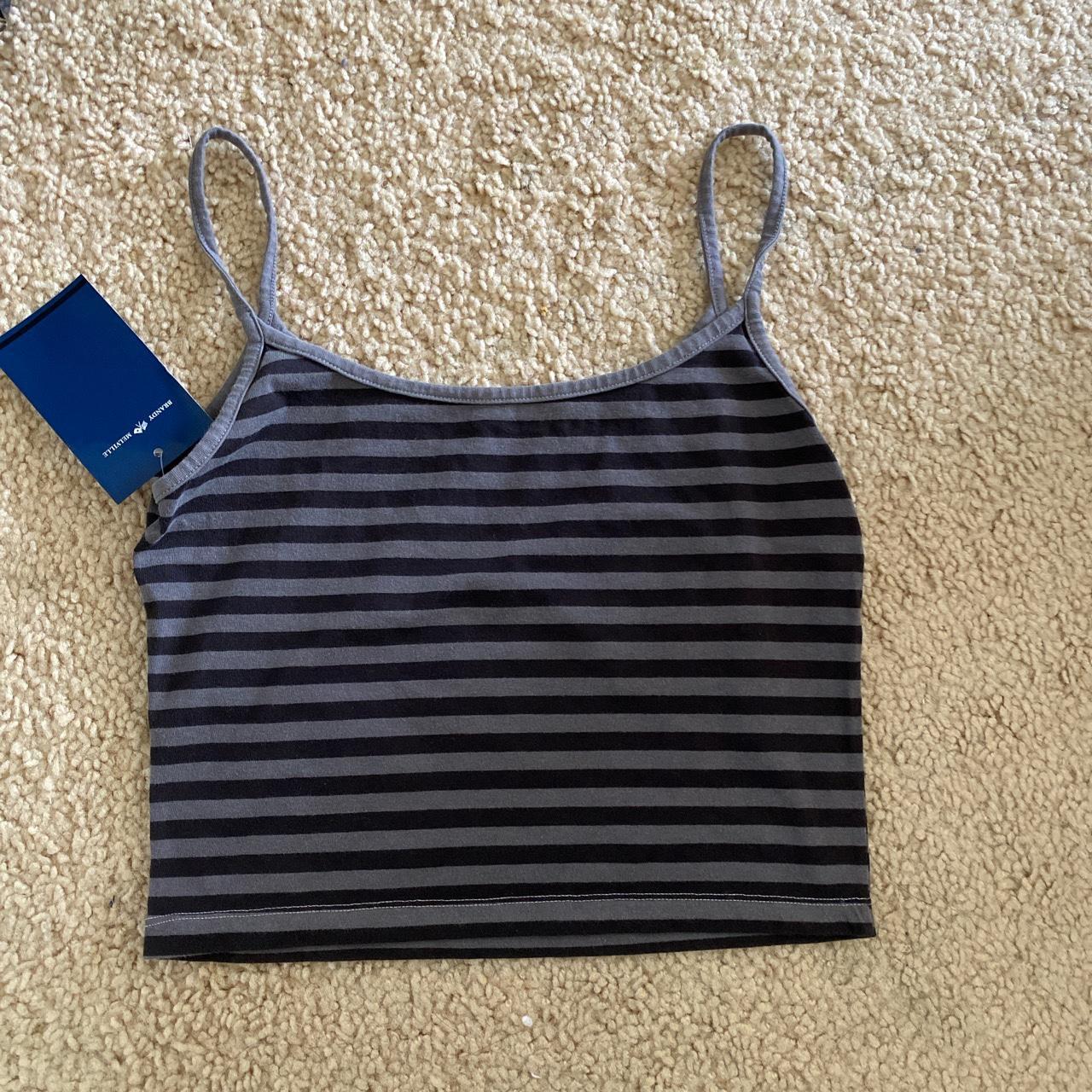 Brandy melville Skylar striped tank - Depop