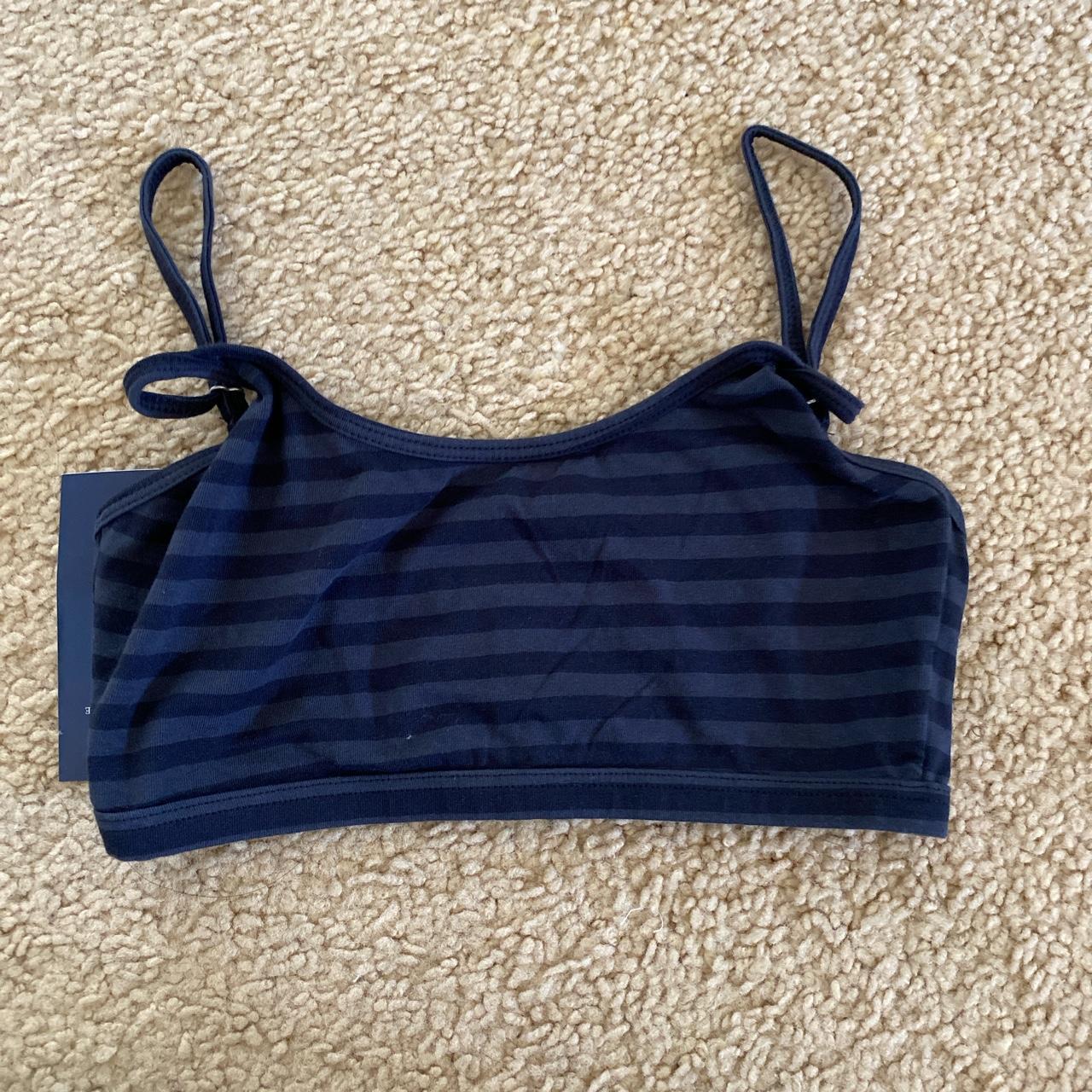 Brandy melville striped bralette top - Depop