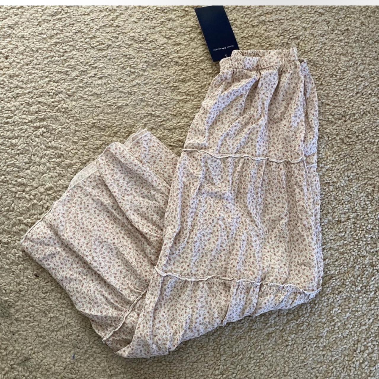 Brandy melville izzy floral skirt Depop