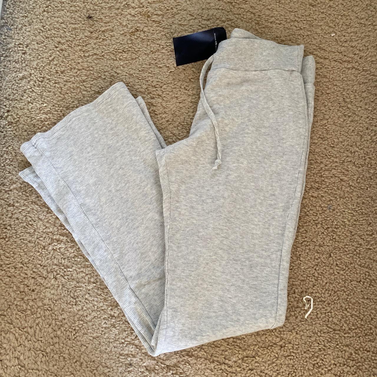 Brandy melville gray Hillary thermal yoga pants Depop