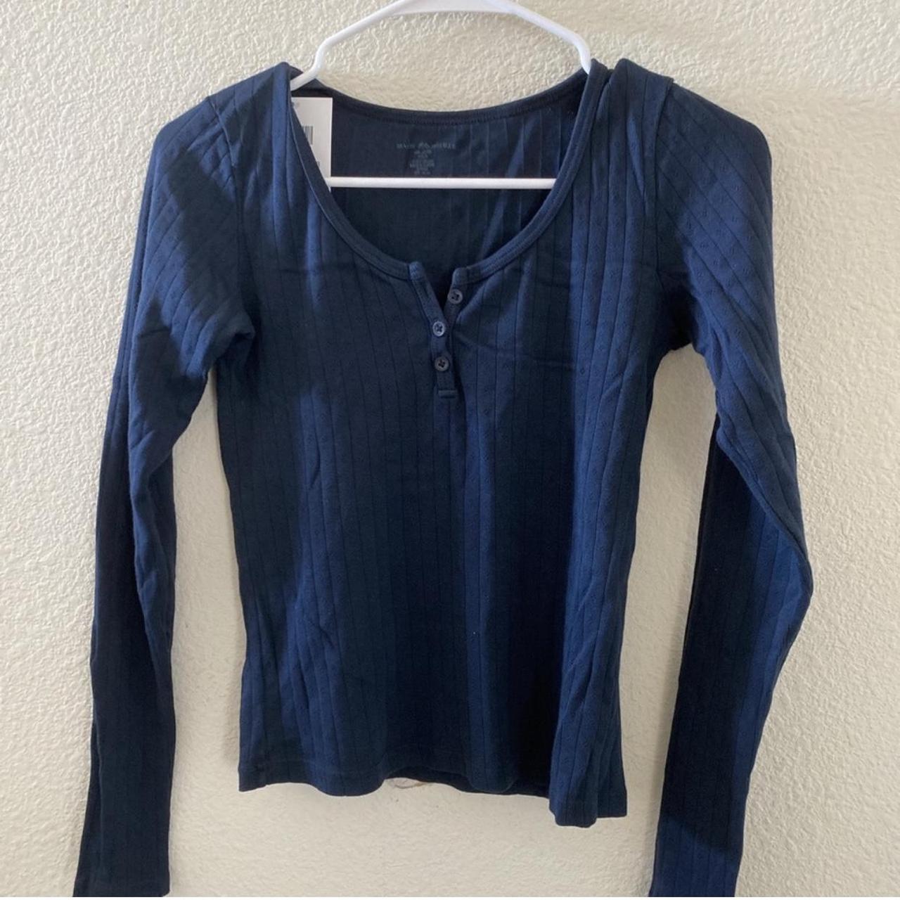 Brandy melville Zelly eyelet top Depop