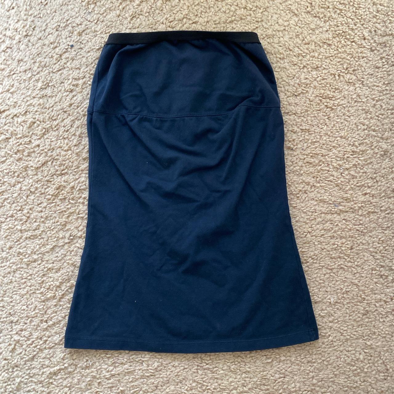 Brandy melville navy blue Evelyn top - Depop