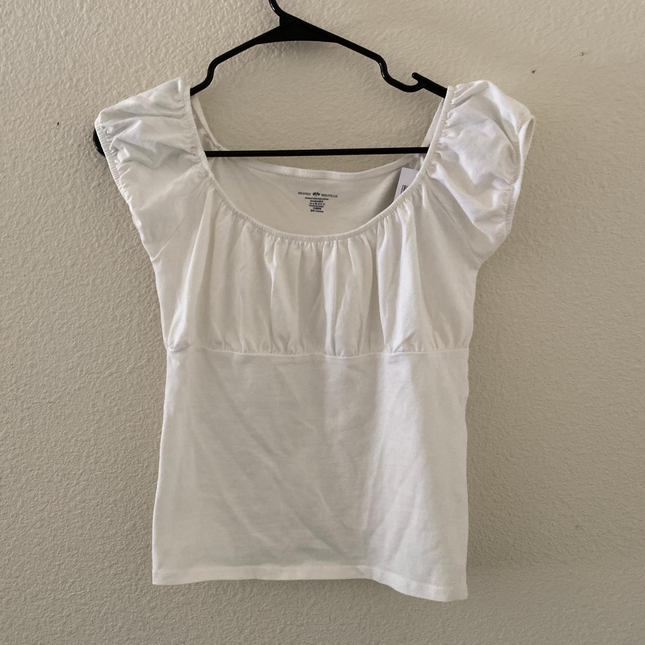 Brandy melville white casey top