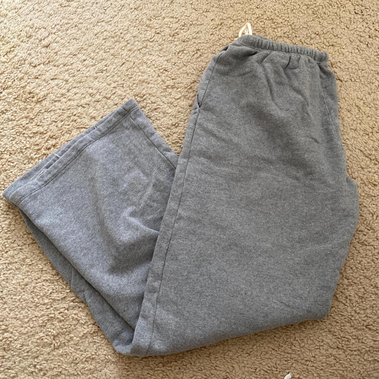 Brandy melville gray autumn tie sweatpants