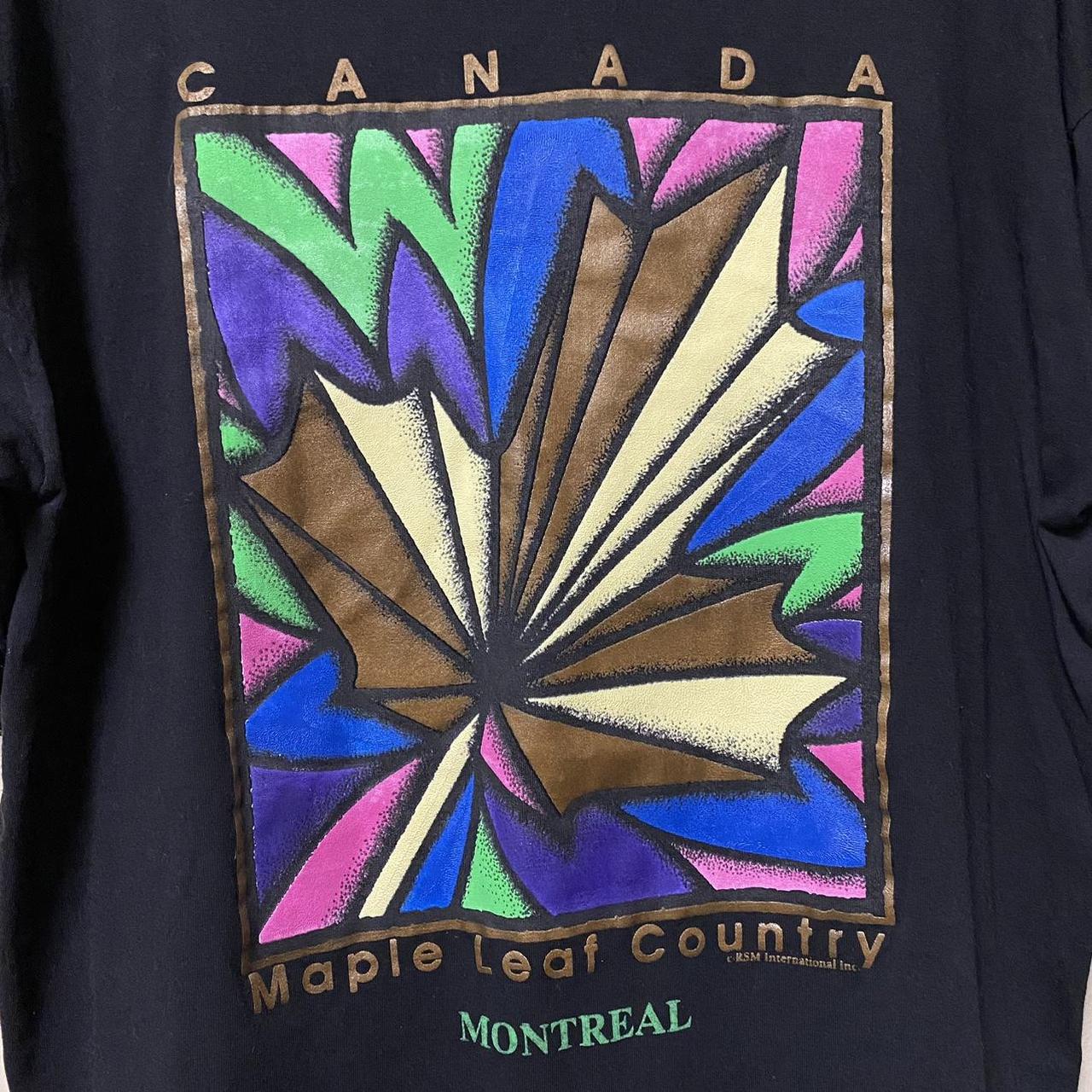 Vintage Montreal, Canada Shirt Maple leaf... Depop