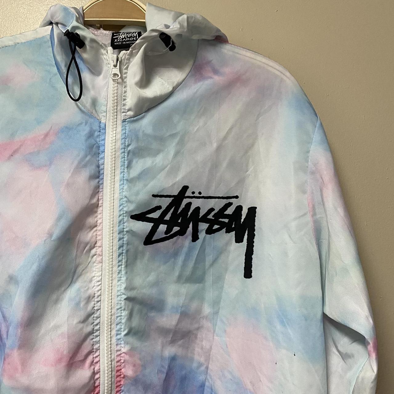 Stussy cotton candy on sale windbreaker