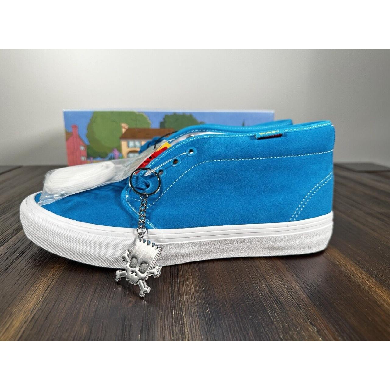 Vans The Simpsons Chukka Pro Mid Top Bart Blue