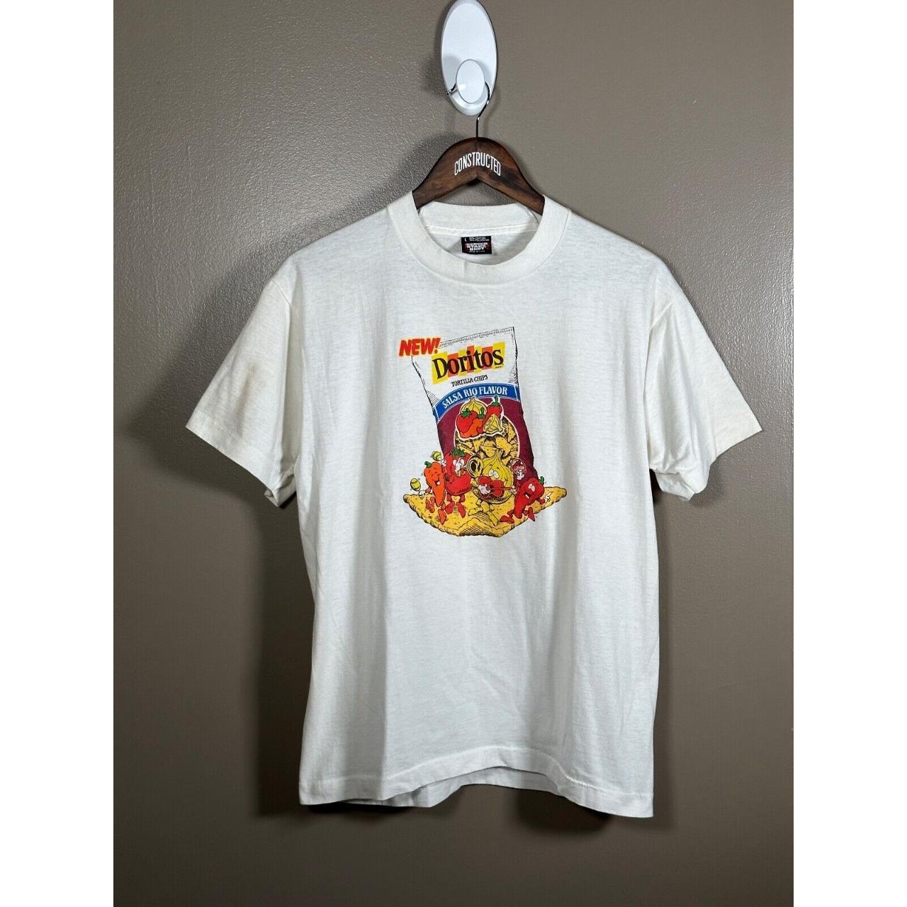 Doritos Sweatshirt Old School Logo Vintage 80s Nacho Cheese