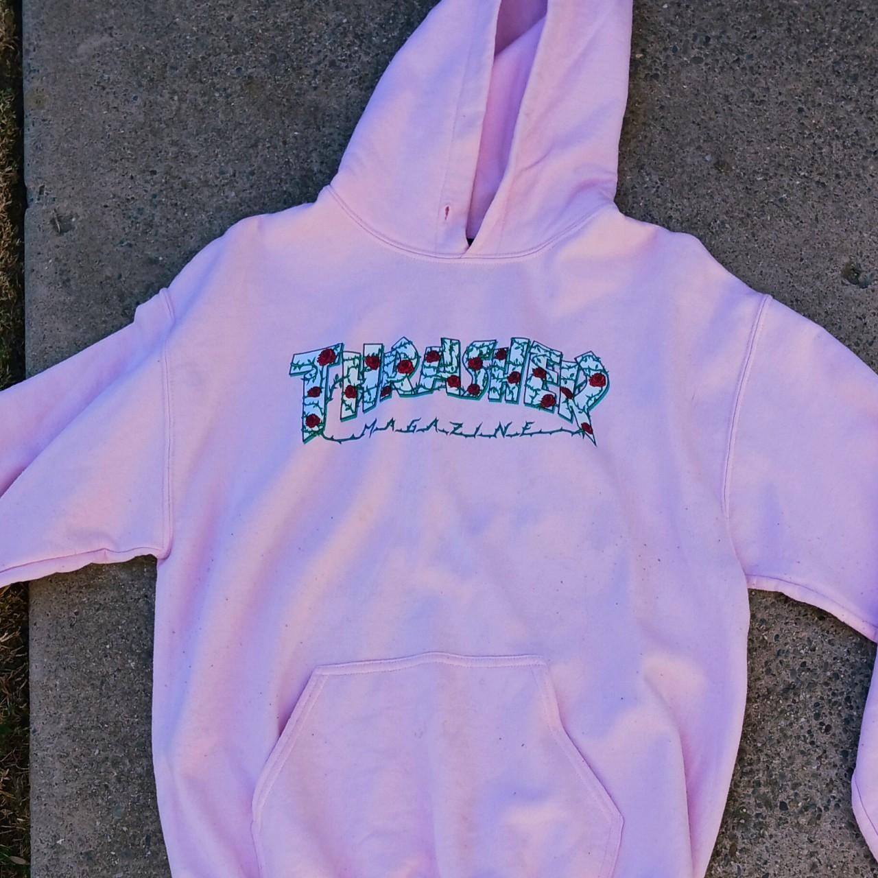 Light purple 2024 thrasher hoodie