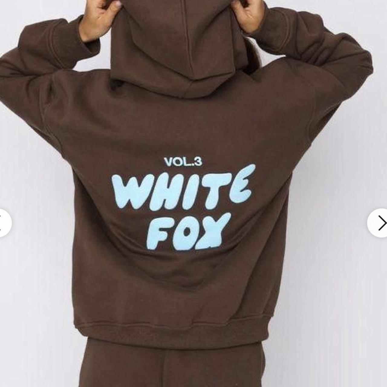 White fox hoodie S/m Worn a few times but in good... - Depop