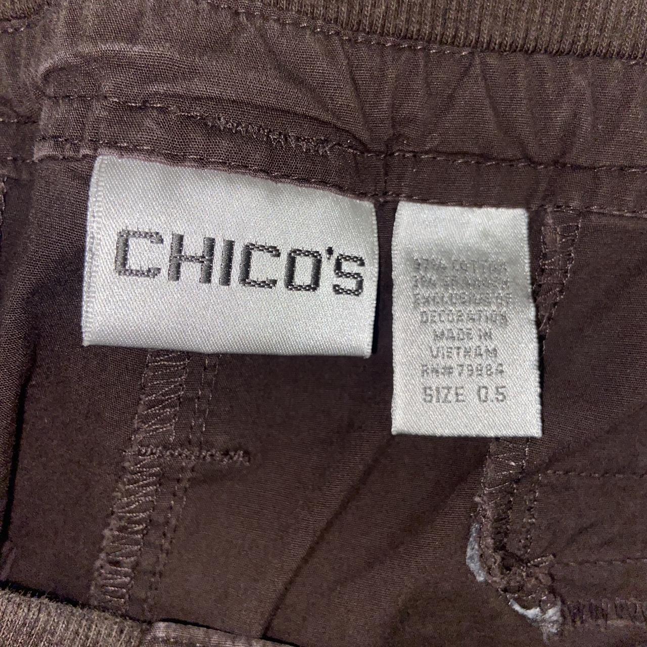 Chico's Women's Brown Trousers | Depop