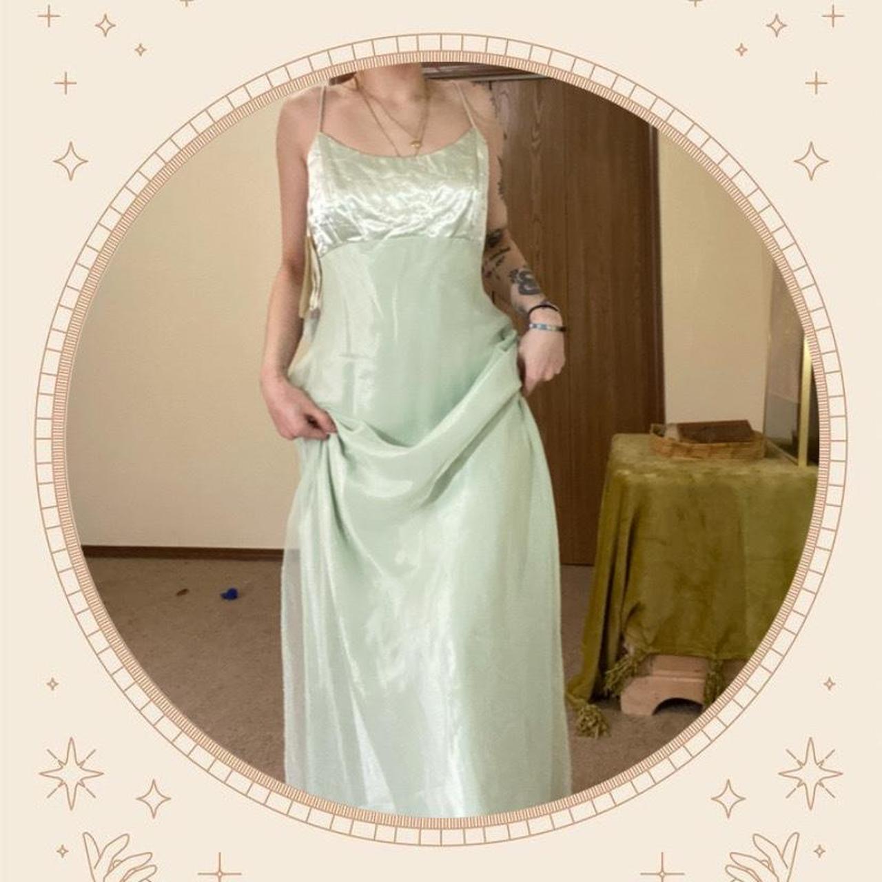 Sage Green Vintage Dress