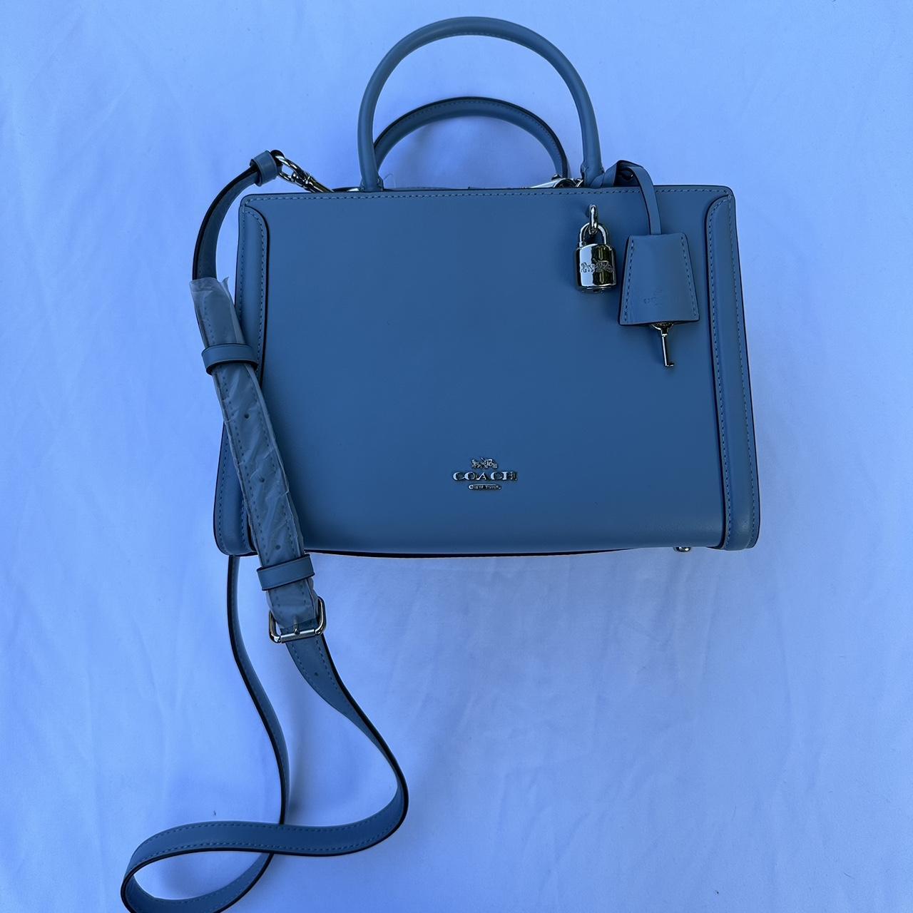 Coach crossbody bag detachable strap single zip... Depop