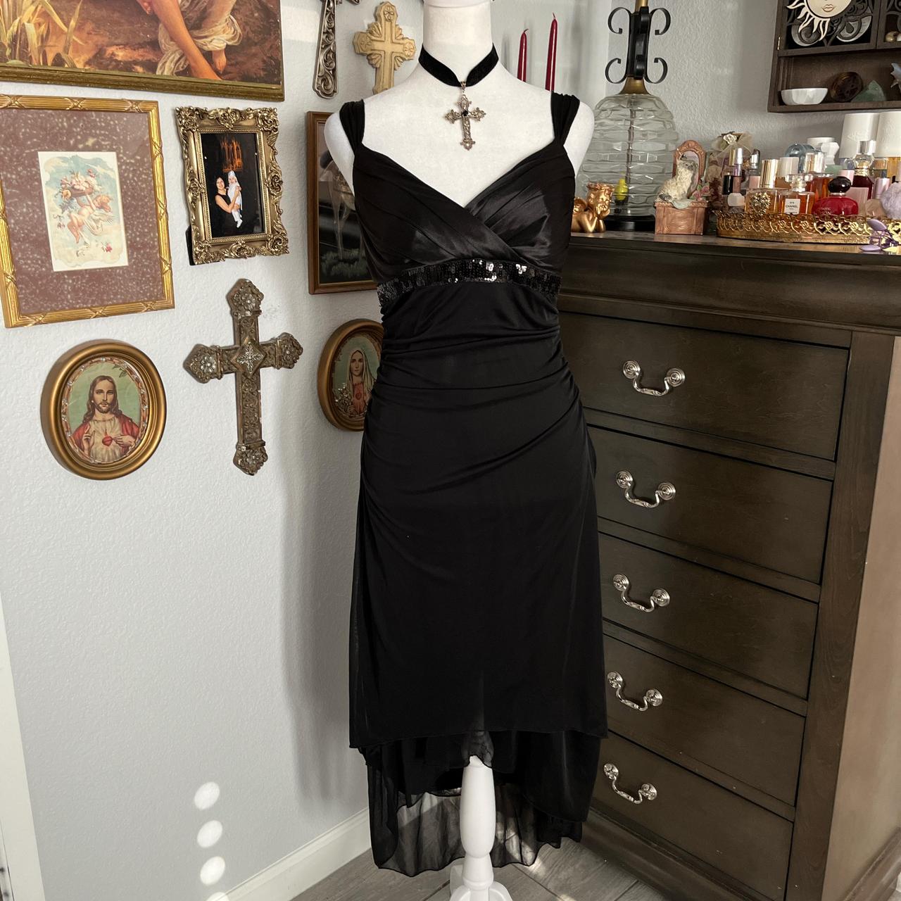 Y2K Ruby Rox Homecoming Prom Dress High-low,... - Depop