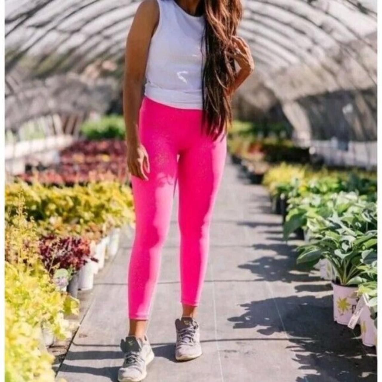 Dark pink leggings best sale