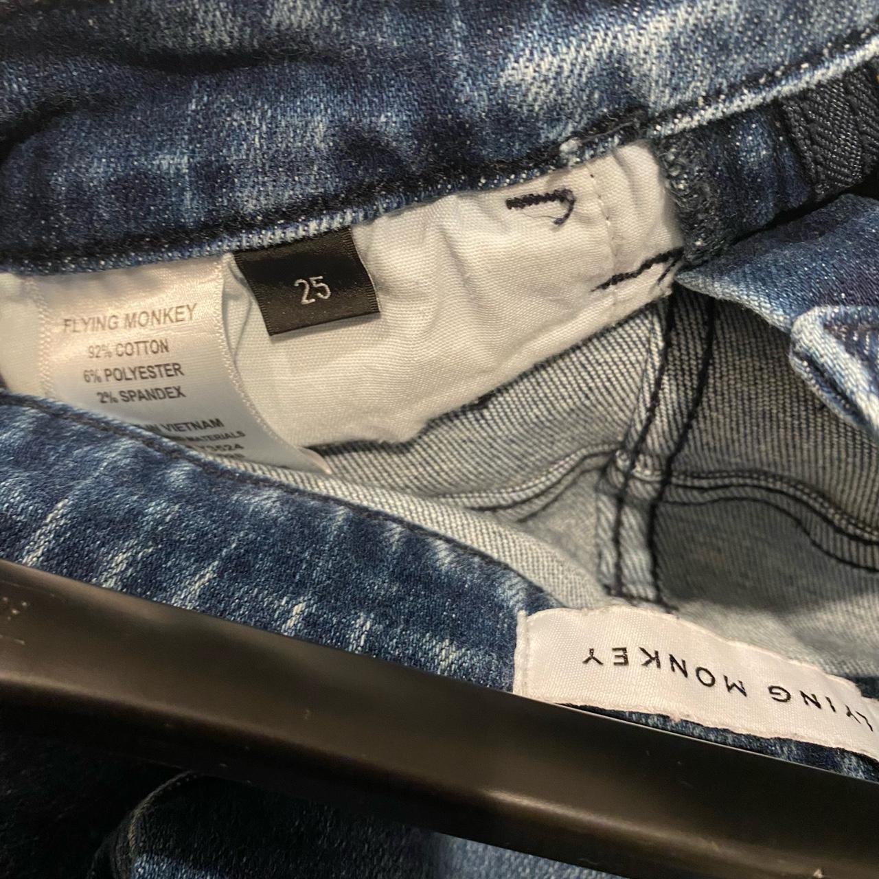 Flying monkey jeans super stretchy jeans size 25... Depop