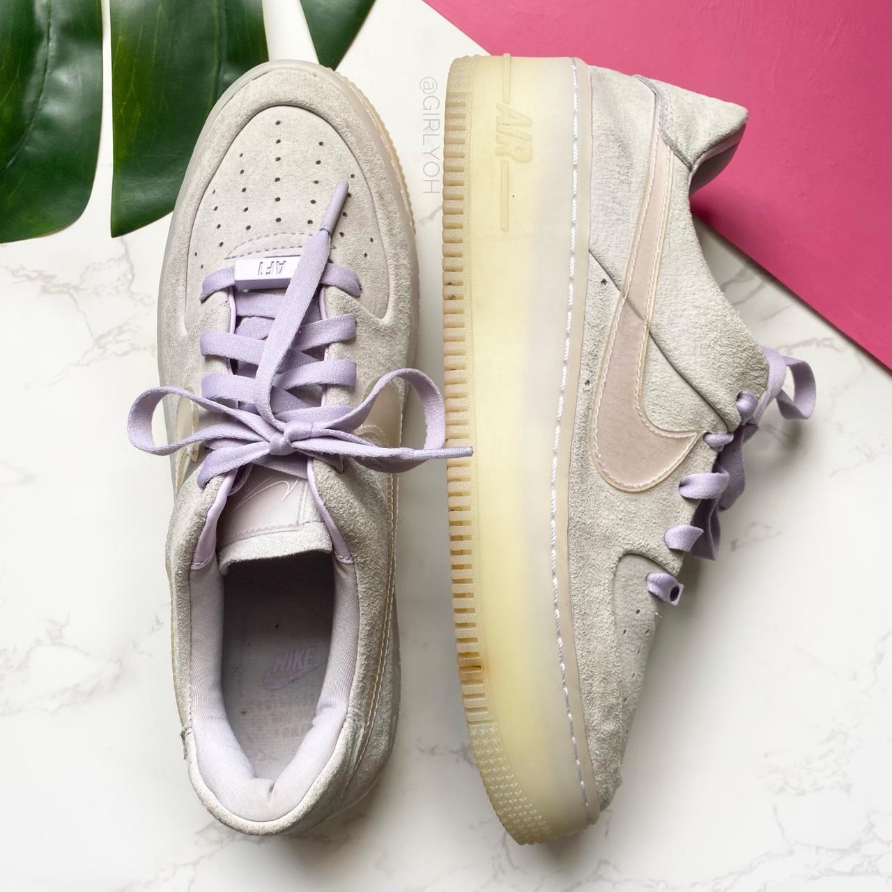 Nike Air Force Low Sage LX Lace up Sneaker Depop