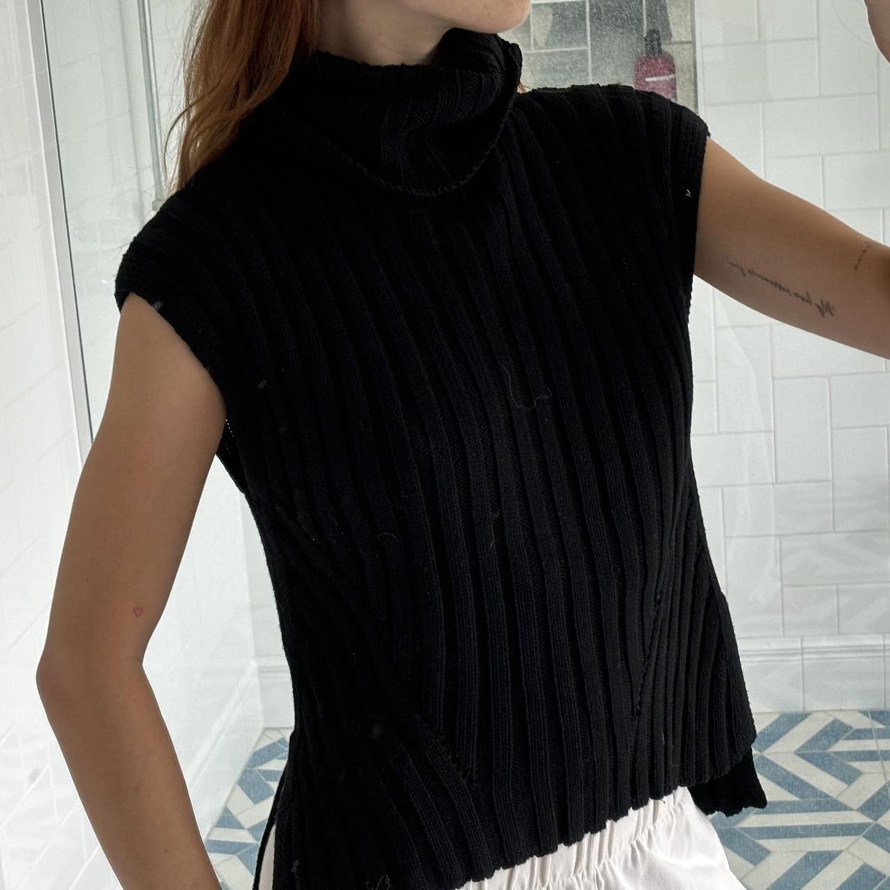 Perfect knit Zara turtle neck jumper, Depop