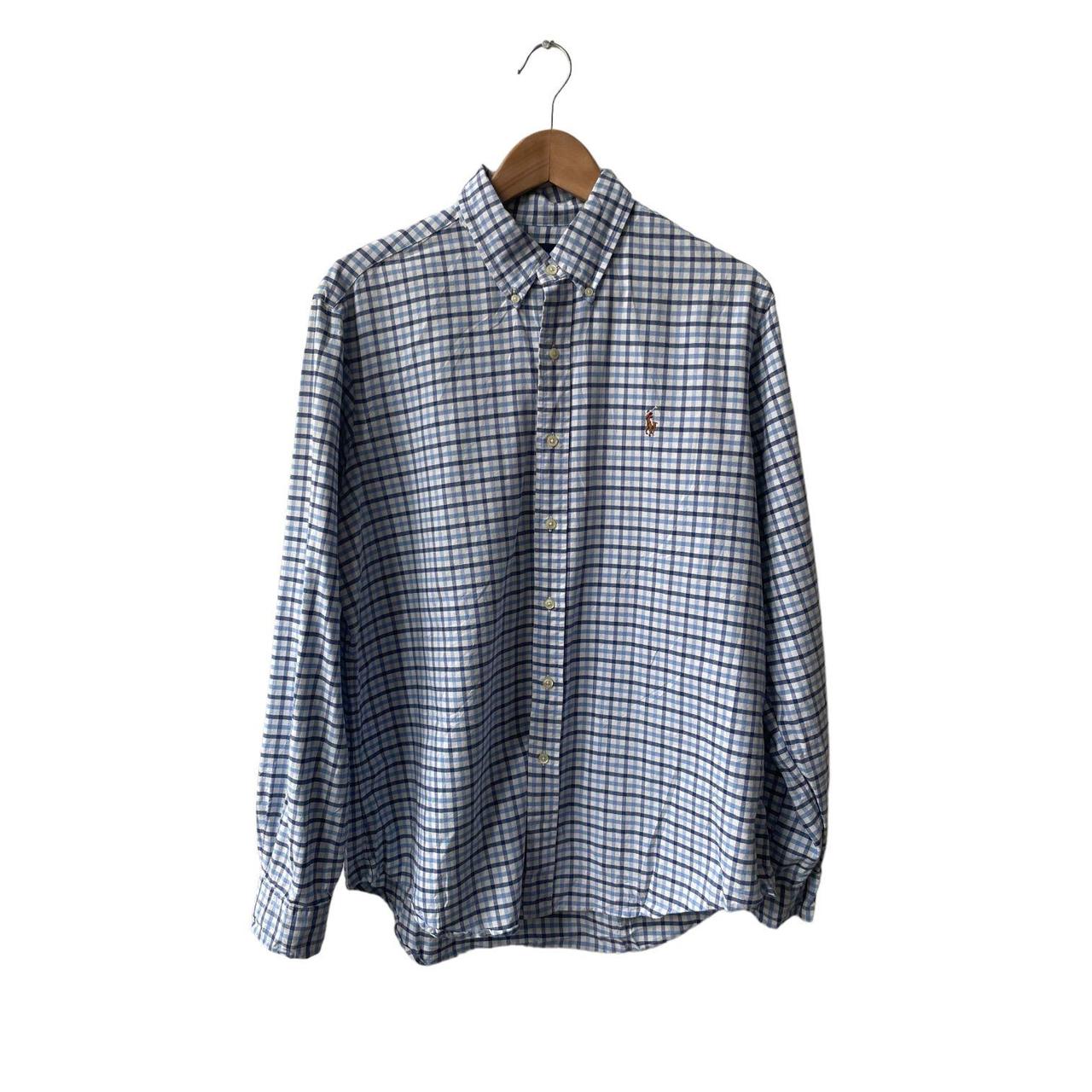 Polo Ralph Lauren Men's Blue Shirt | Depop