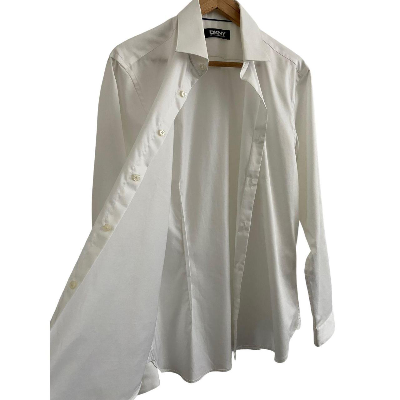 DKNY Men's White Shirt | Depop