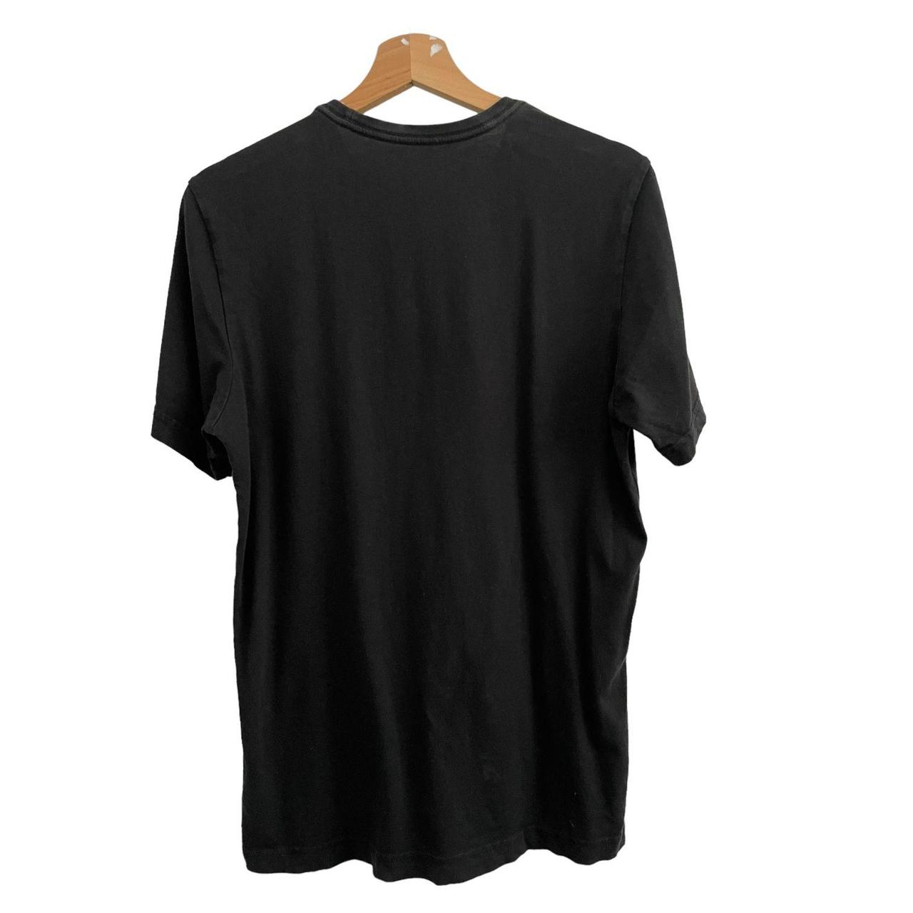 Adidas Black Logo Short Sleeve Tshirt Mens... - Depop