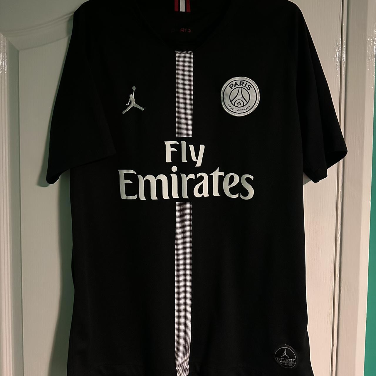 psg jordan black shirt