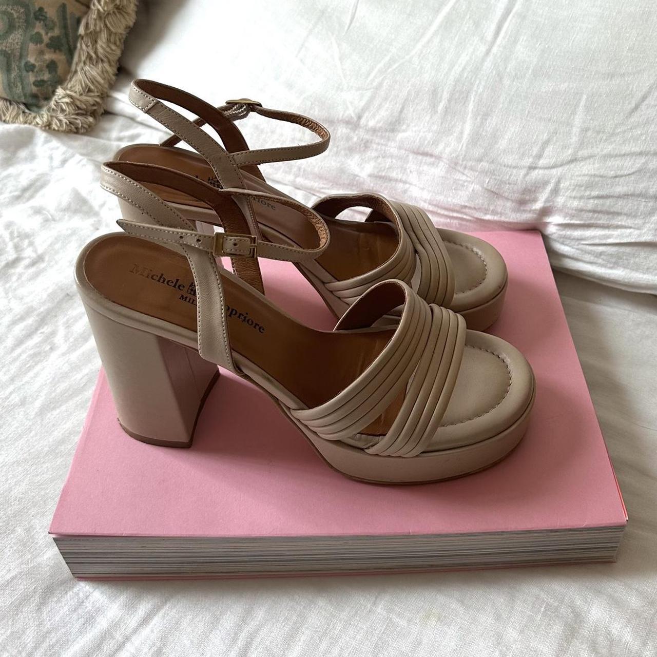 michelle lopriore mercedes platform sandal, i paid... - Depop