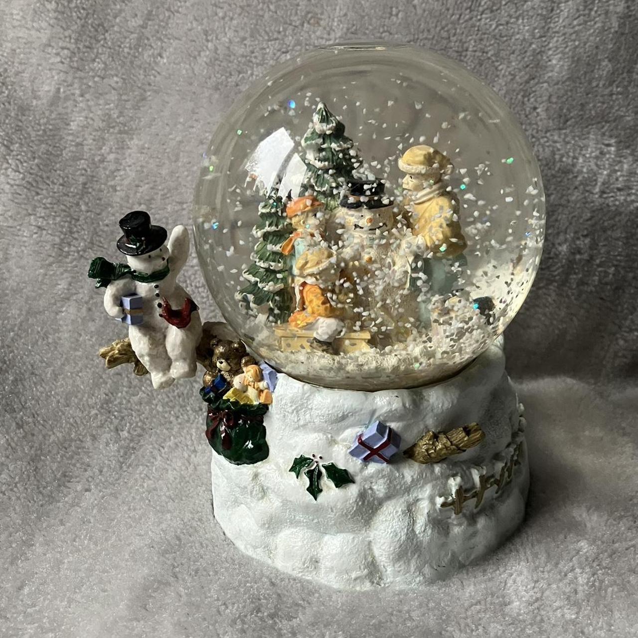 Gisela Graham Snowman Snow Globe Musical... - Depop