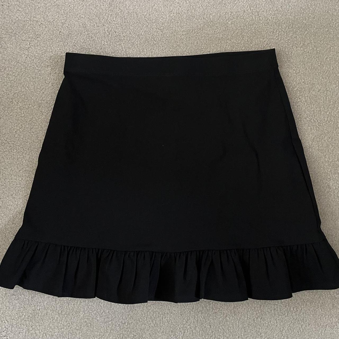 Miss Selfridge Women's Black Skirt | Depop