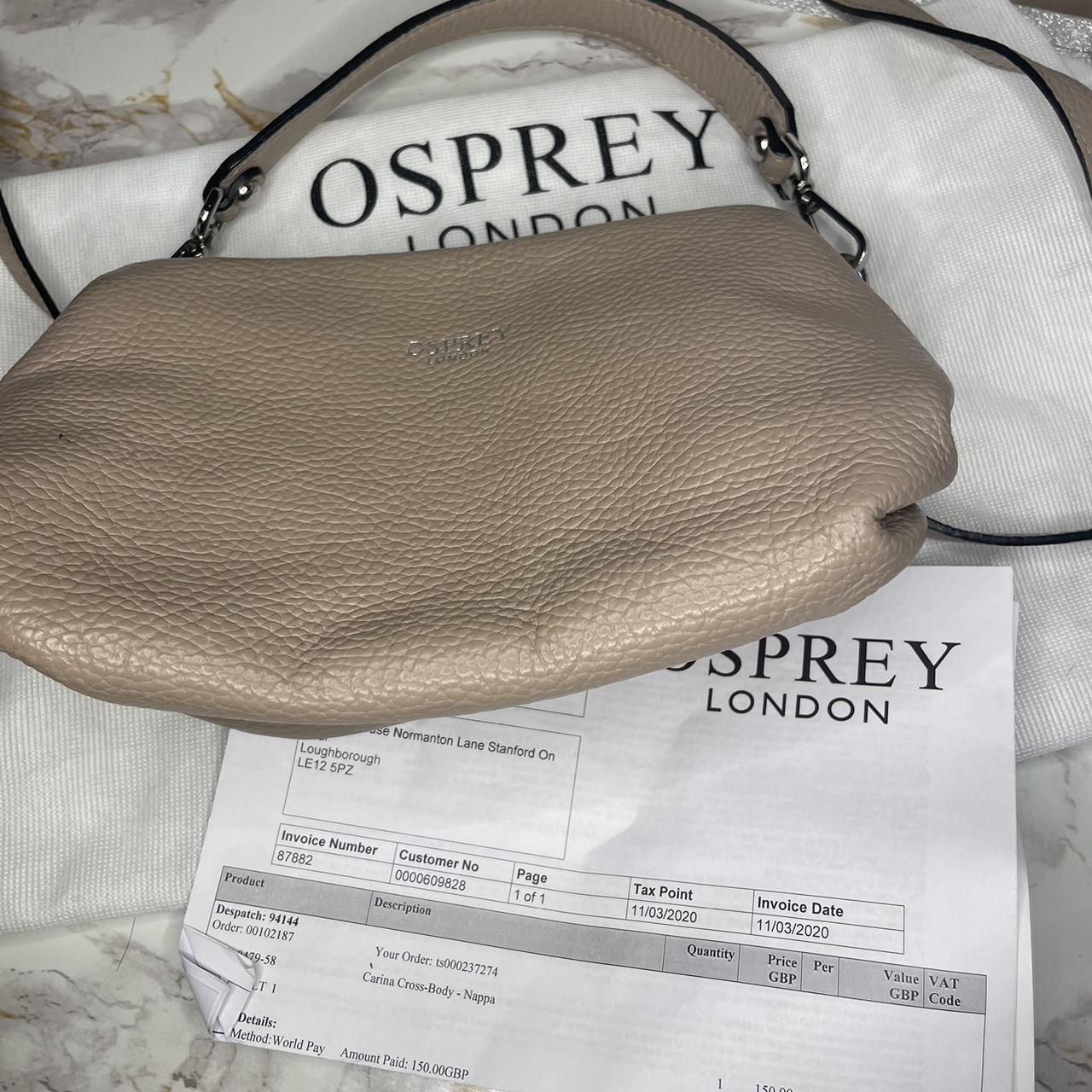 Osprey cross body bag RTP £150 Selling at £85... Depop