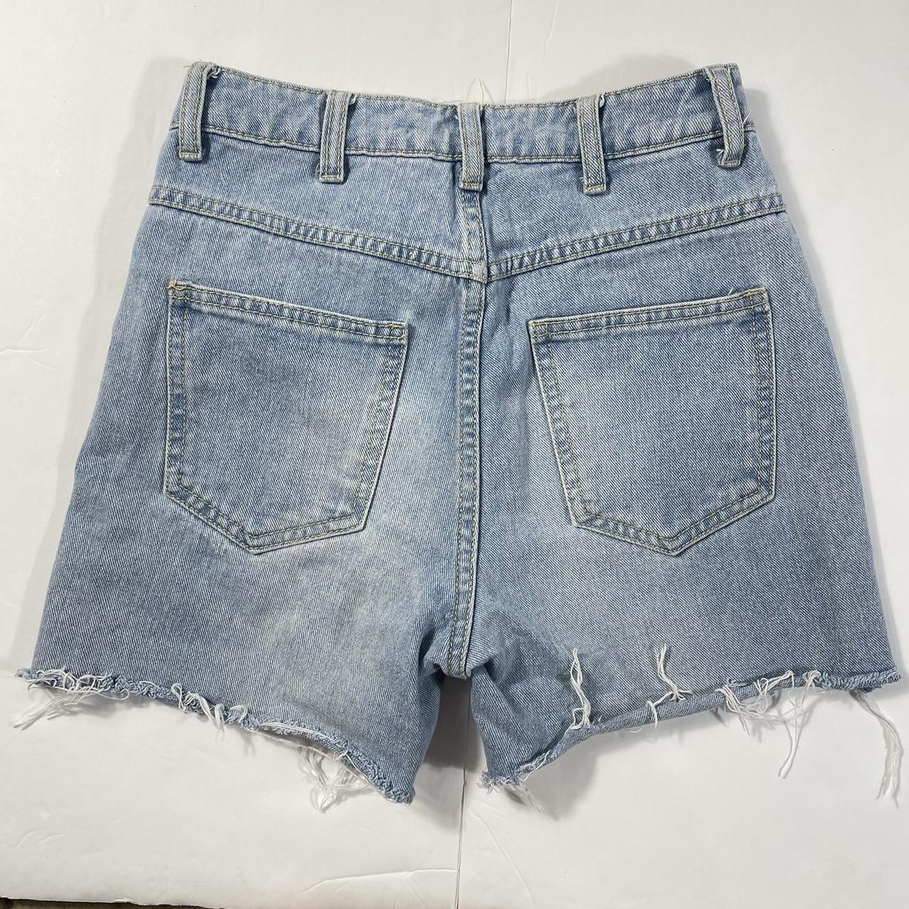 high waisted denim shorts ur perf everyday cutoff... - Depop