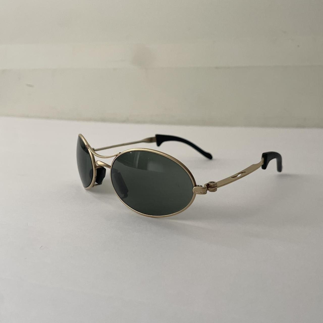 vintage 90s B&L ray ban sunglasses super cool gold | Depop vintage 90s B&L ray ban sunglasses super cool gold | Depop