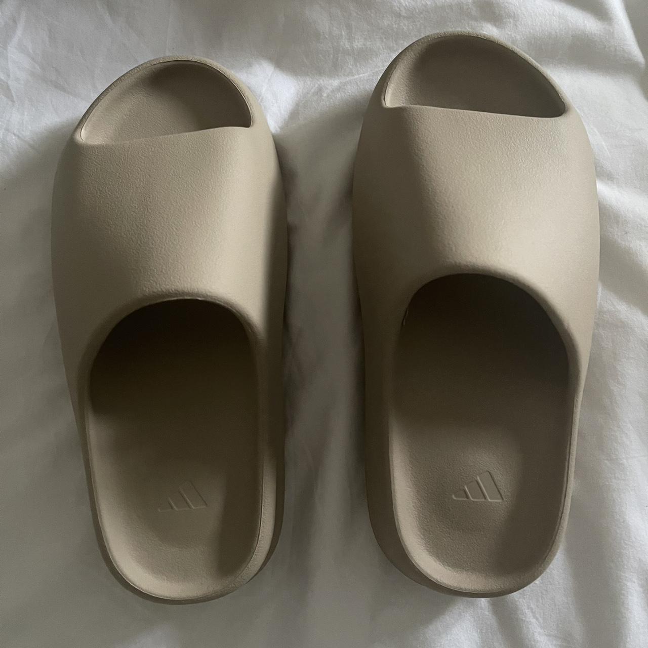 Brand new Yeezy slides with packaging Size UK 8... - Depop