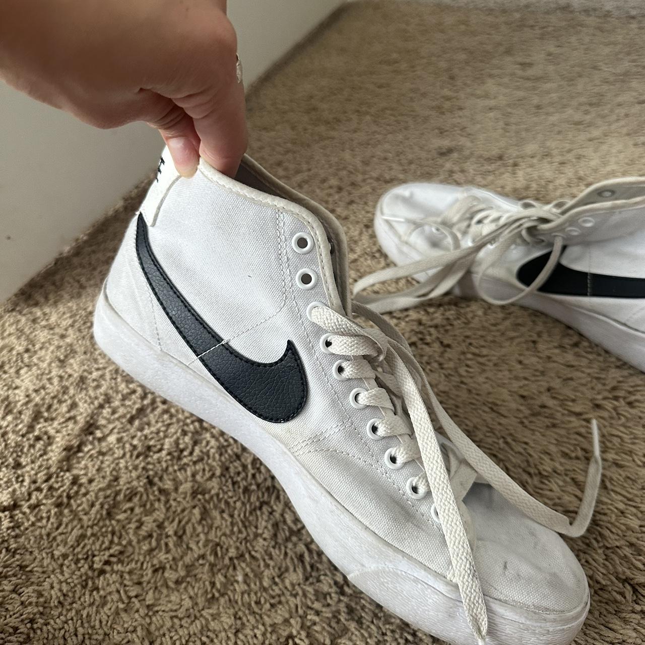 nike blazer vintage mens silver