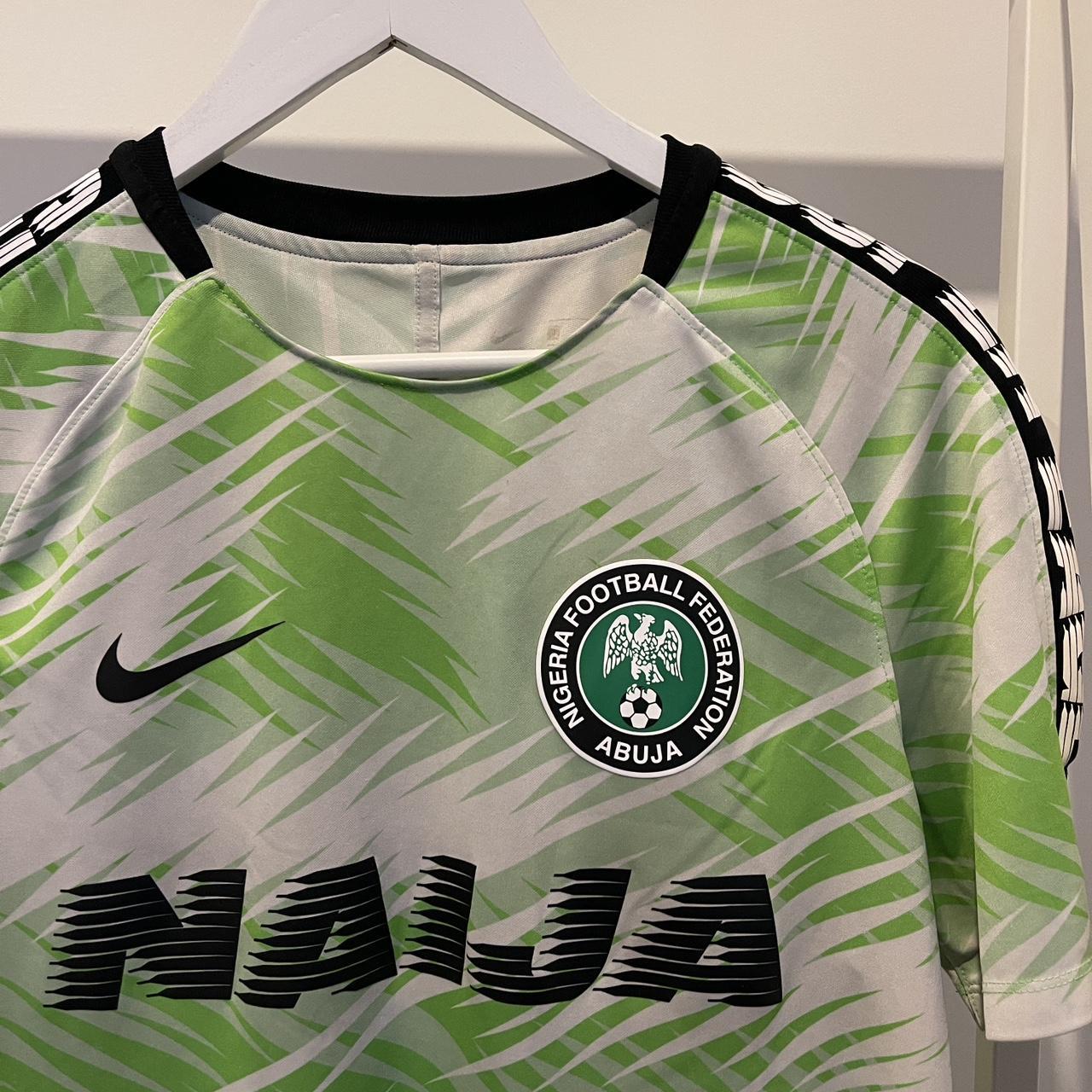 Very rare Nike home kit for Nigeria 2018 football... - Depop