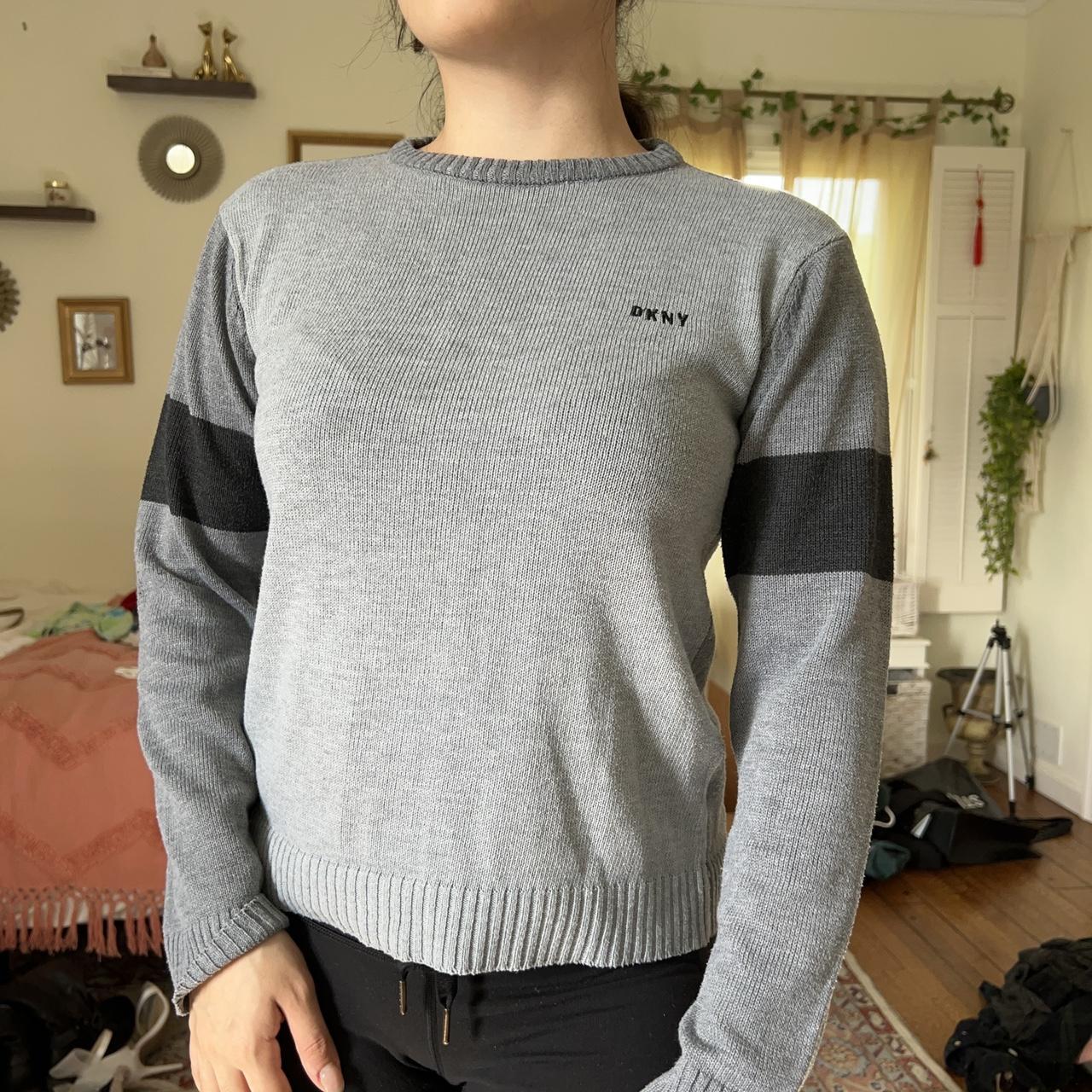 Dkny grey outlet sweater