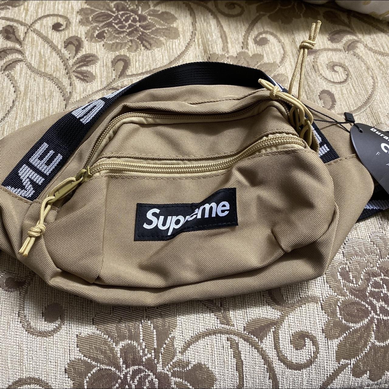 Supreme newest Waist Bag SS18 brown